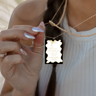 You're Invited Mia + Nicholas Necklace