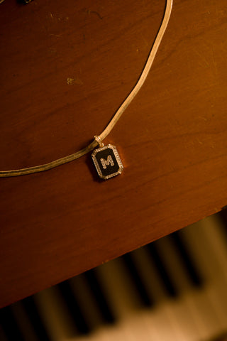 Mia Initial Choker