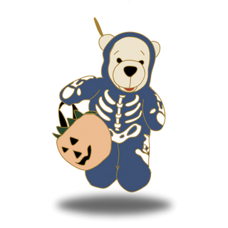 Skeleton Plushie Pooh